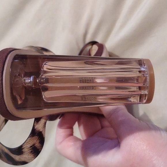 JUSTFAB Leopard print heeled sandals Size 7 NIB - Picture 8 of 8